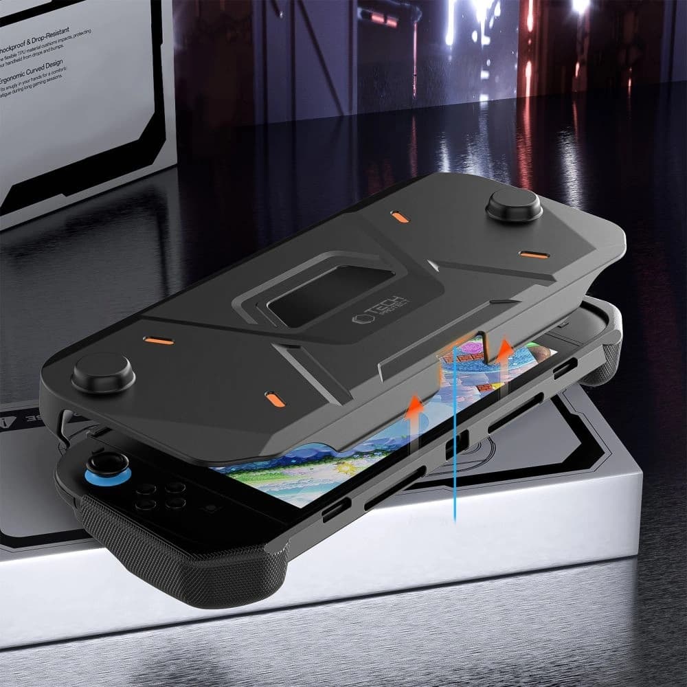 Tech-Protect Carbonox Nintendo Switch 2 Black - 5