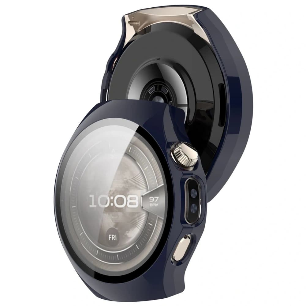 Bizon Case+Glass Watch Huawei Watch 5 42mm blue - 1