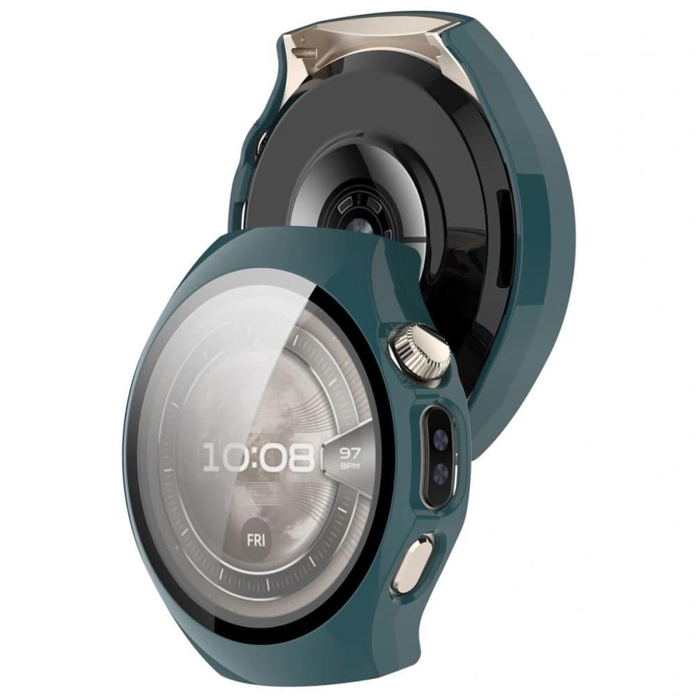 Bizon Case+Glass Watch Huawei Watch 5 42mm green - 1