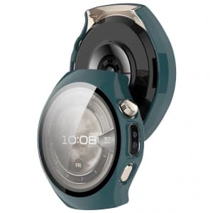 Bizon Case+Glass Watch Huawei Watch 5 46mm green