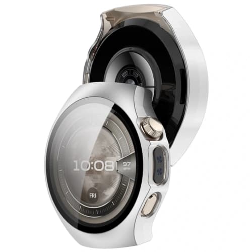 Bizon Case+Glass Watch Huawei Watch 5 46mm satin silver