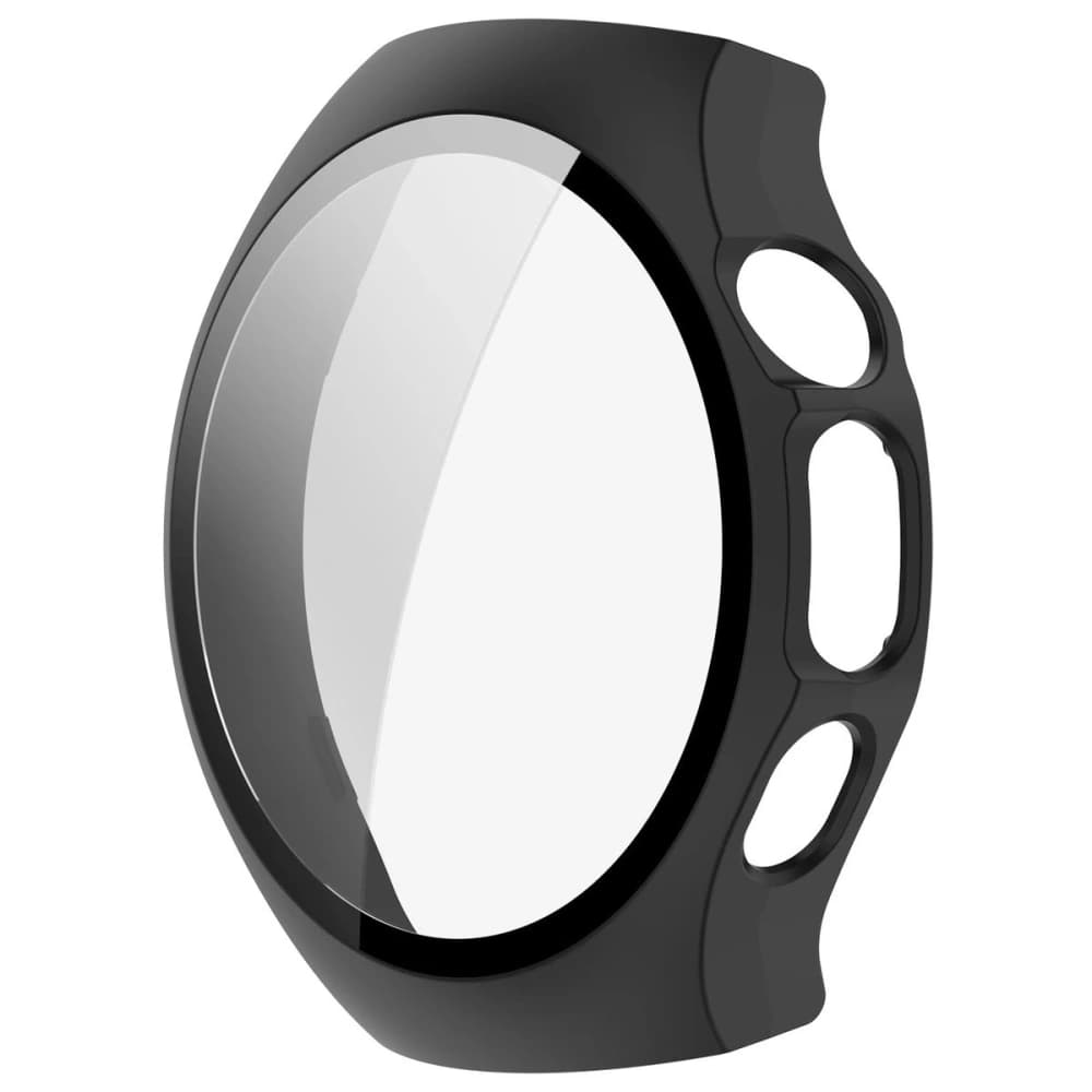 Bizon Case+Glass Uhr Huawei Watch 5 46mm matt schwarz - 3