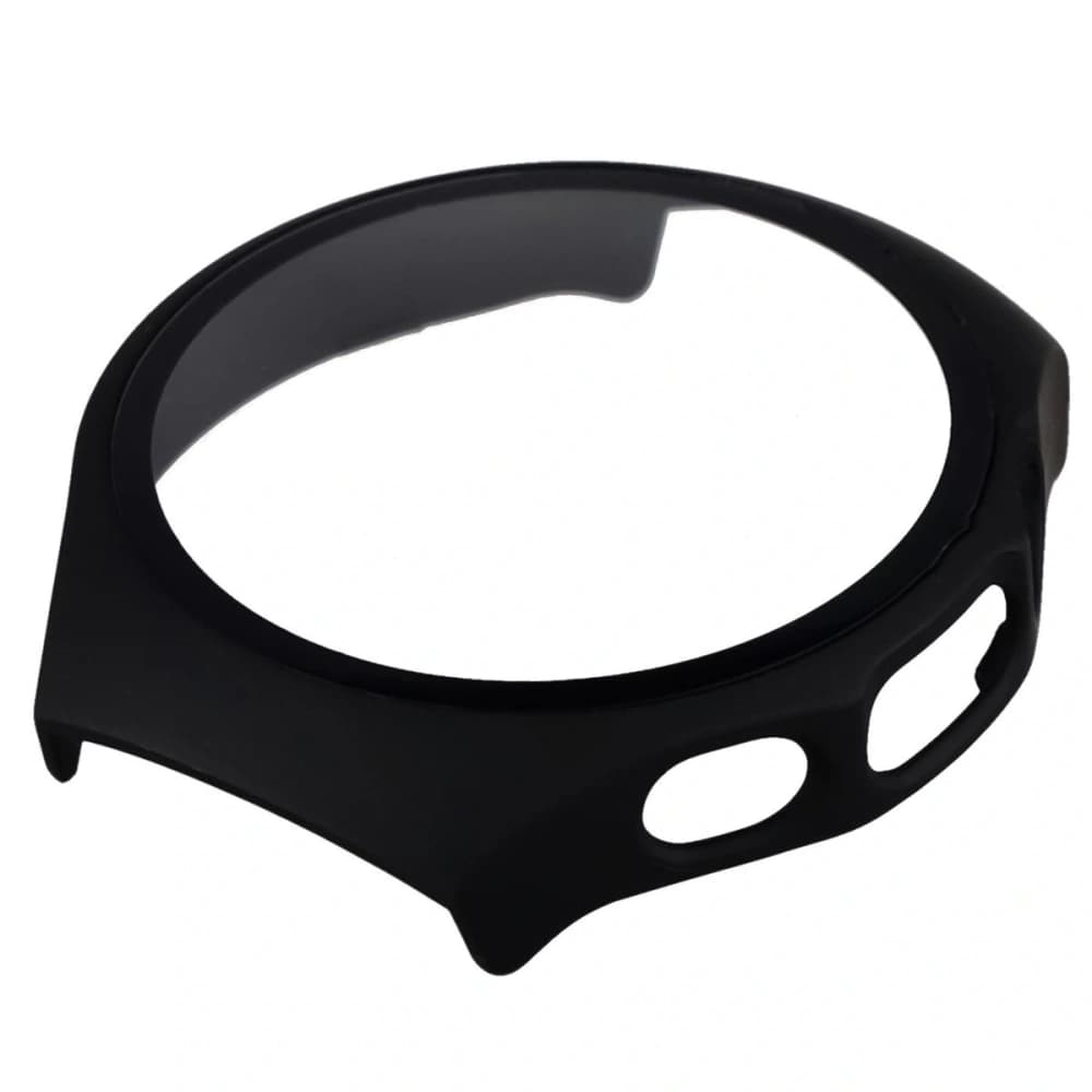 Bizon Case+Glass Uhr Huawei Watch 5 46mm matt schwarz - 5