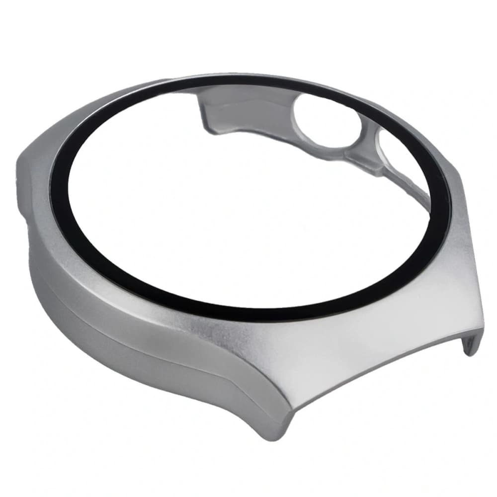 Bizon Case+Glass Watch Huawei Watch 5 46mm satin silver - 8