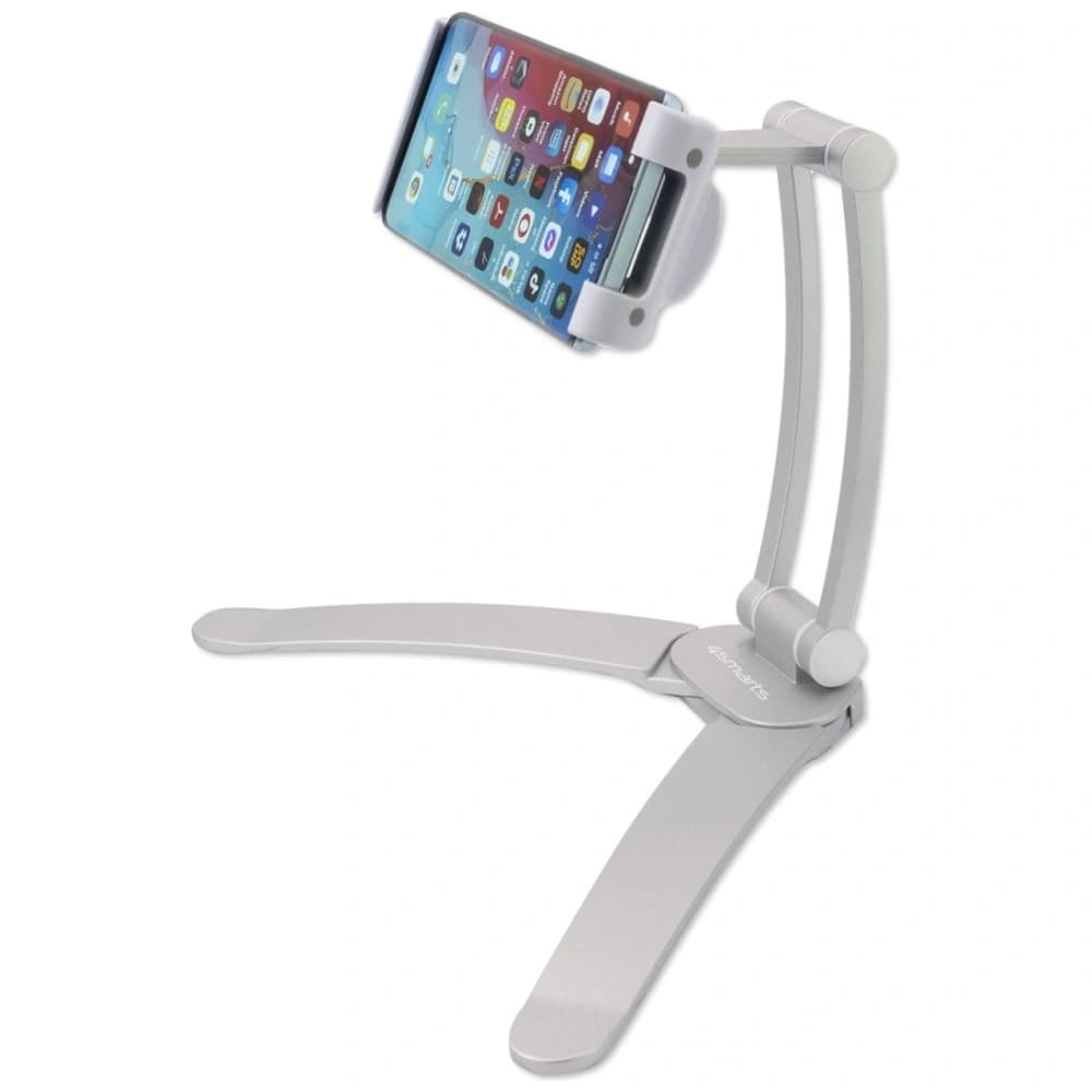 Uchwyt kuchenny 4smarts ErgoFix H7 do tabletów i smartfonów srebrny - 2