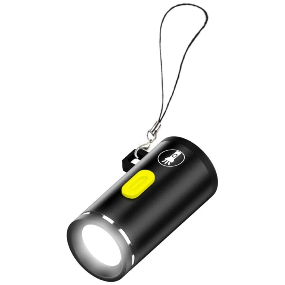 4smarts Explorer 4-in-1 Zubehörset USB-C Schlüsselanhänger Kabel, USB-C / USB-C Adapter, USB-C Feuerzeug, USB-C Taschenlampe schwarz - 3