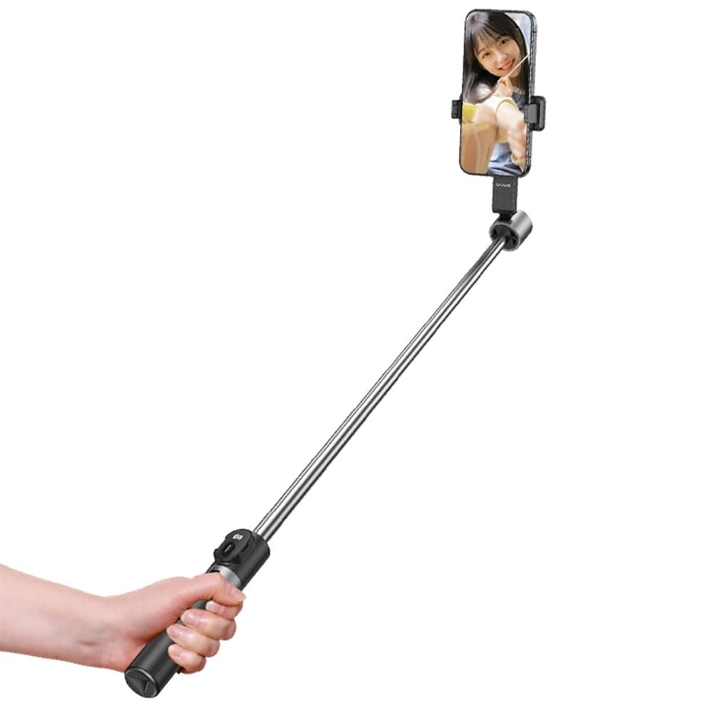 USAMS ZB324 Mini Wireless Selfie-Stick Schwarz - 2