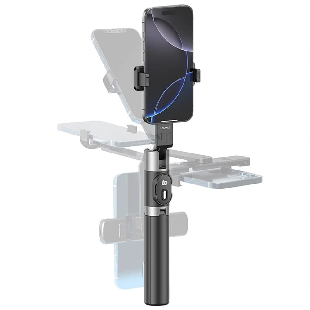 USAMS ZB324 Mini Wireless Selfie-Stick Schwarz - 3