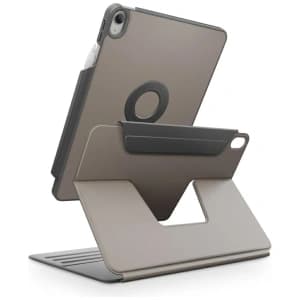 UNIQ Rovus Snapmount Magnetisch 360 Grad Rotierbar Abnehmbar Apple iPad Air 11" 2024 / 11" 2025 / iPad Air 10,9" 2022/2020 grau