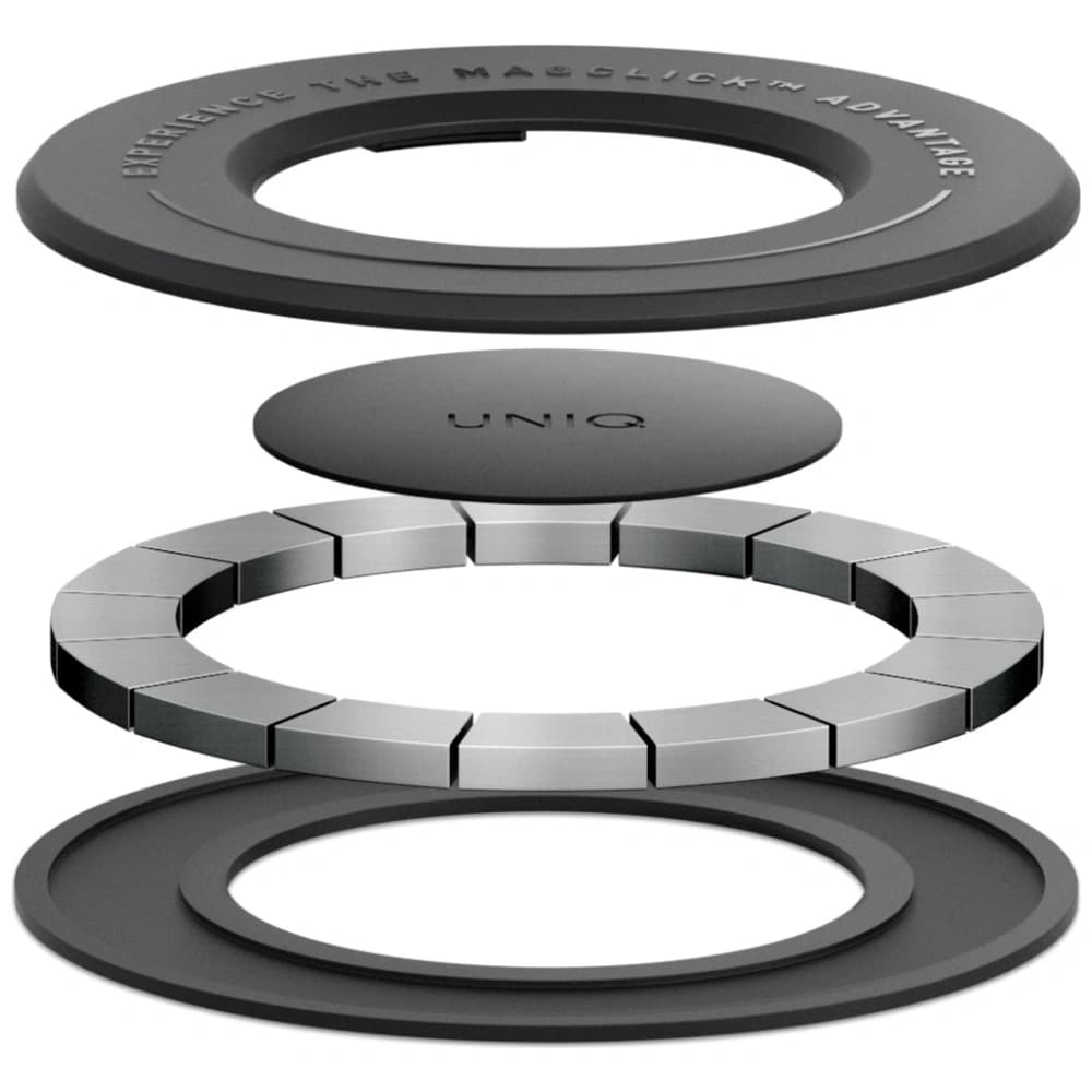 Uchwyt magnetyczny UNIQ SnapMount samoprzylepny czarny - 3