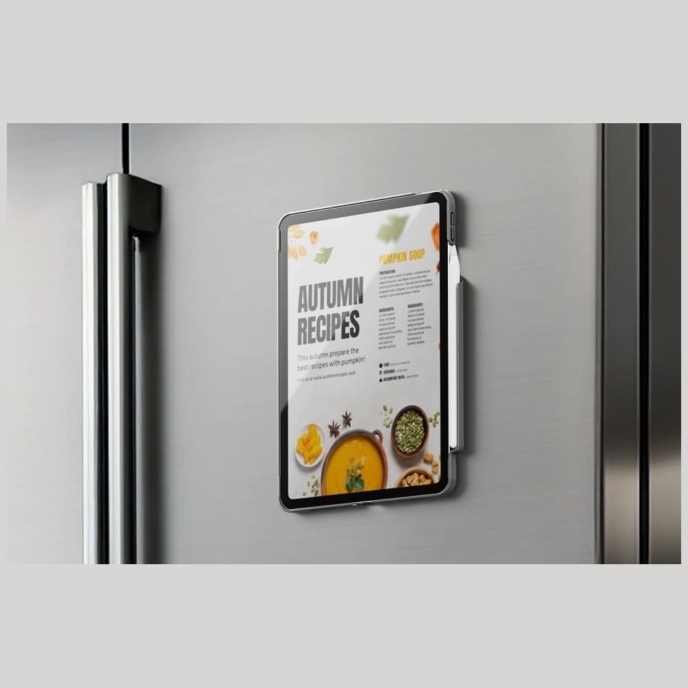 Uchwyt magnetyczny UNIQ SnapMount samoprzylepny pomarańczowy/charcoal - 4