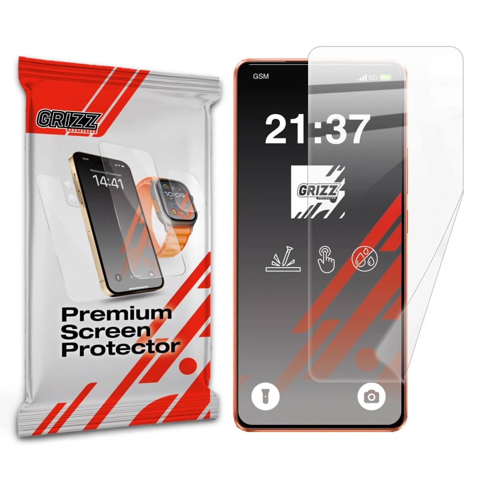 Folia ceramiczna GrizzGlass CeramicFilm do Vivo iQOO Z10 Turbo Pro - 1