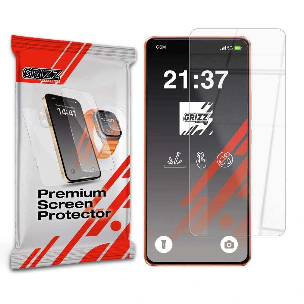 Szkło hybrydowe GrizzGlass HybridGlass do Vivo iQOO Z10 Turbo Pro - 1