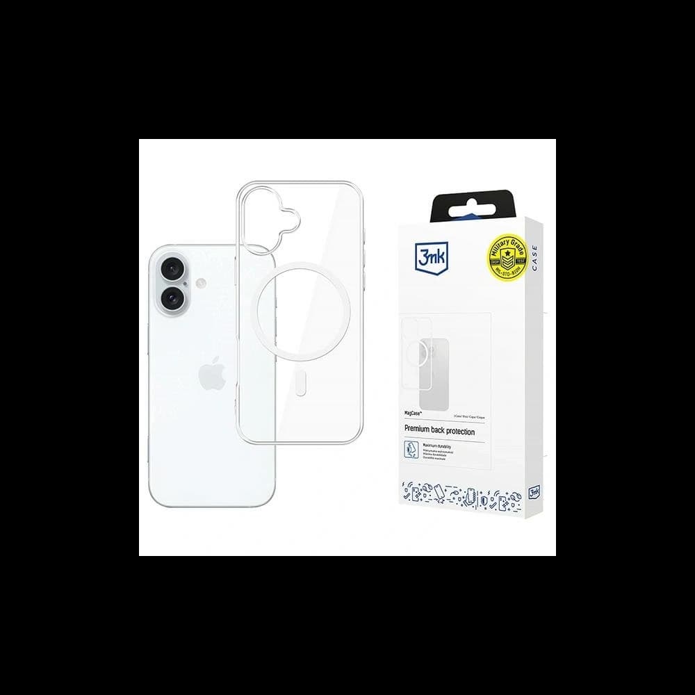 3MK MagCase MagSafe Apple iPhone 16 Plus klar - 1