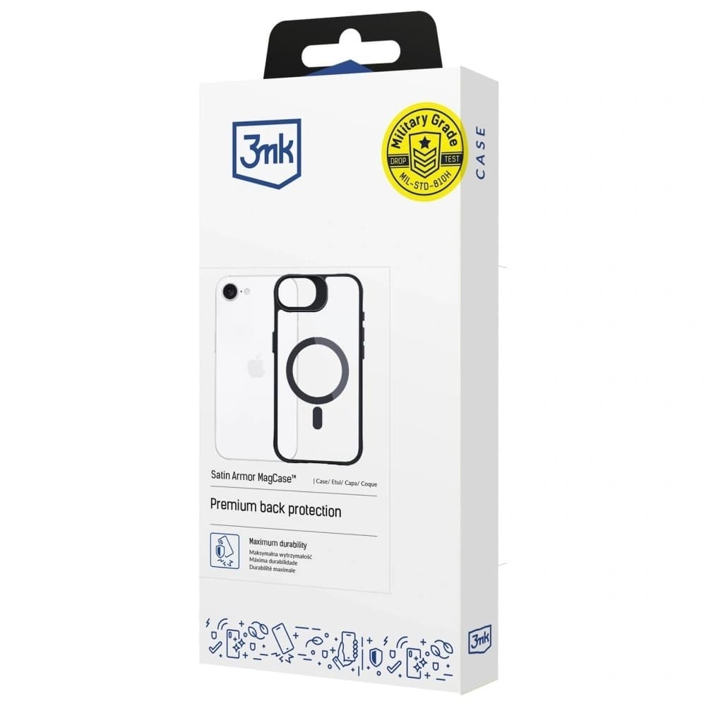 3MK Satin Armor MagCase Apple iPhone 17e / 16e - 3