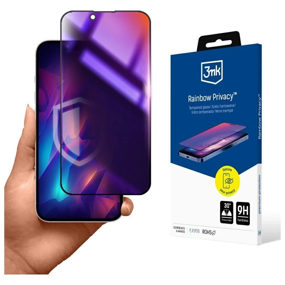 3MK Rainbow Privacy Apple iPhone 17e / 16e - 1
