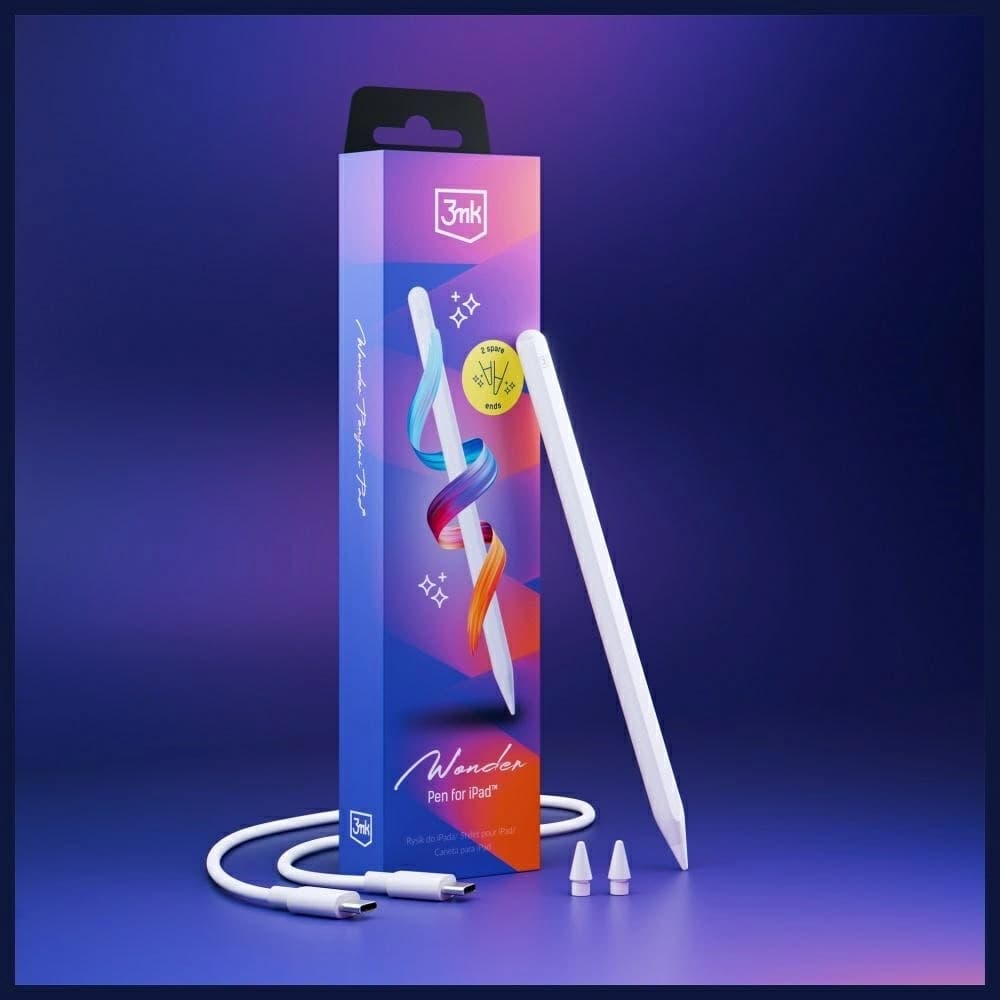 3MK Wonder Pen magnetic USB-C stylus for iPad - 7