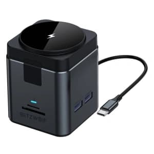 Blitzwolf BW-TH17 9-in-1 Docking Station + 15W MagSafe Wireless Charger