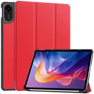 Bizon Case Tab Croc Xiaomi Redmi Pad 2 red