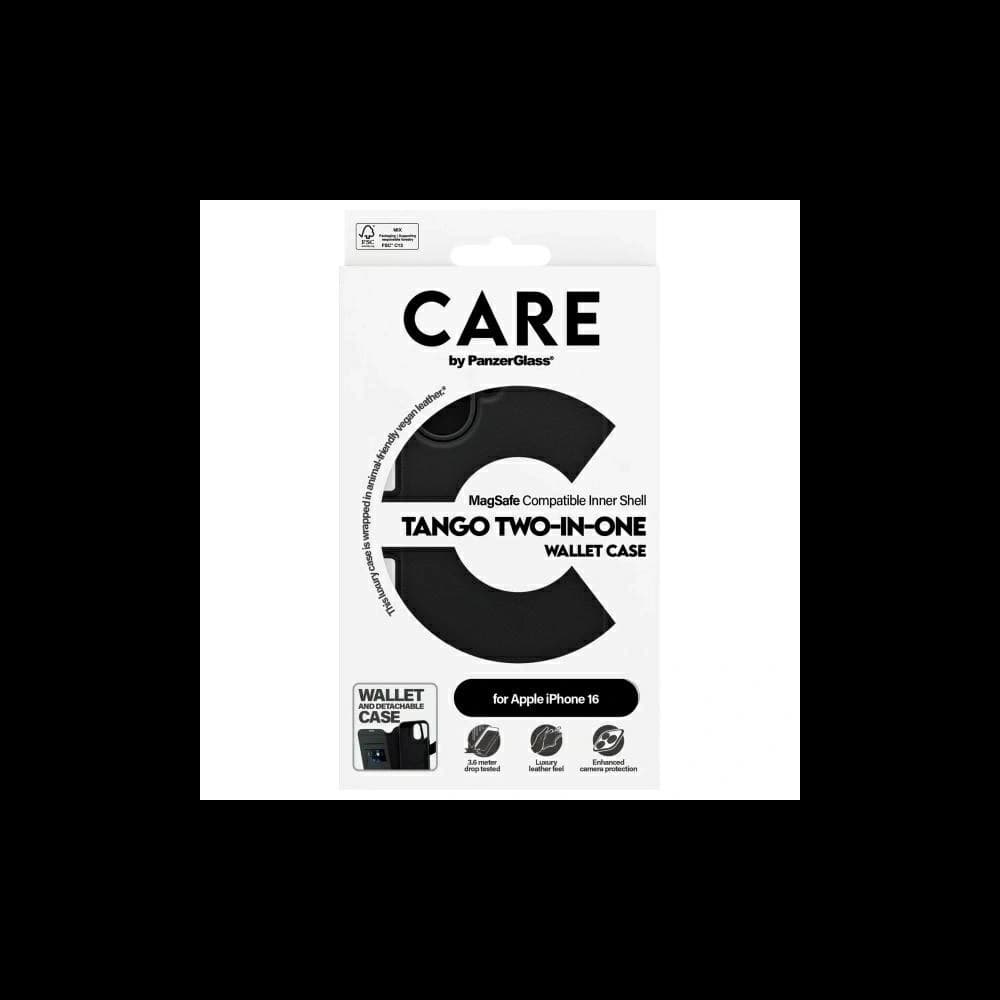 CARE von PanzerGlass Feature Tango 2in1 Wallet MagSafe Apple iPhone 16 schwarz - 4