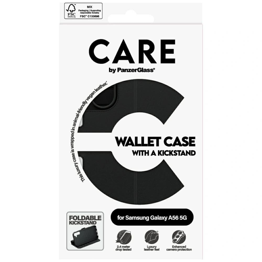 CARE by PanzerGlass Feature Wallet Kickstand Samsung Galaxy A56 5G black - 5
