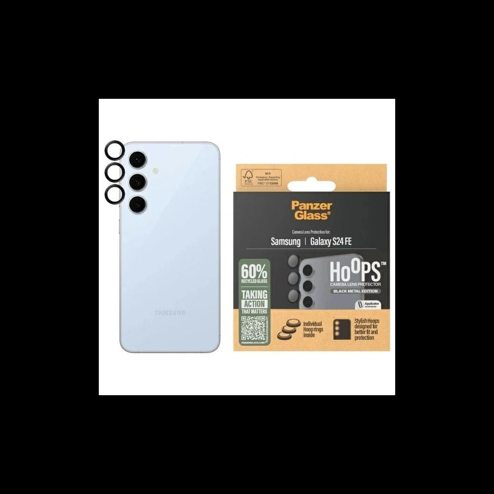 PanzerGlass Hoops Camera Samsung Galaxy S24 FE black - 1