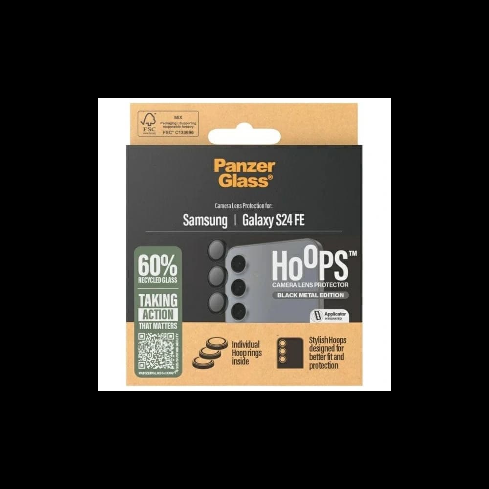 PanzerGlass Hoops Camera Samsung Galaxy S24 FE black - 4