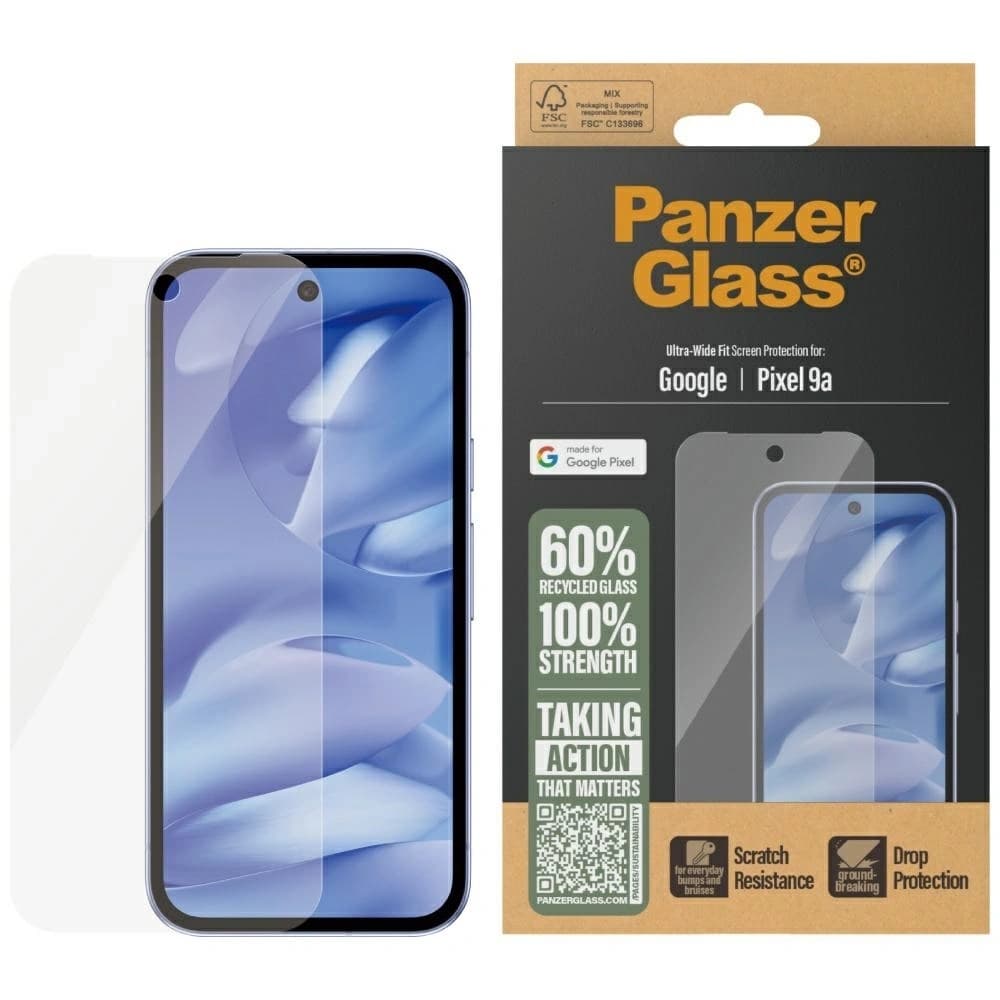 PanzerGlass Ultra-Wide Fit Google Pixel 9a - 1