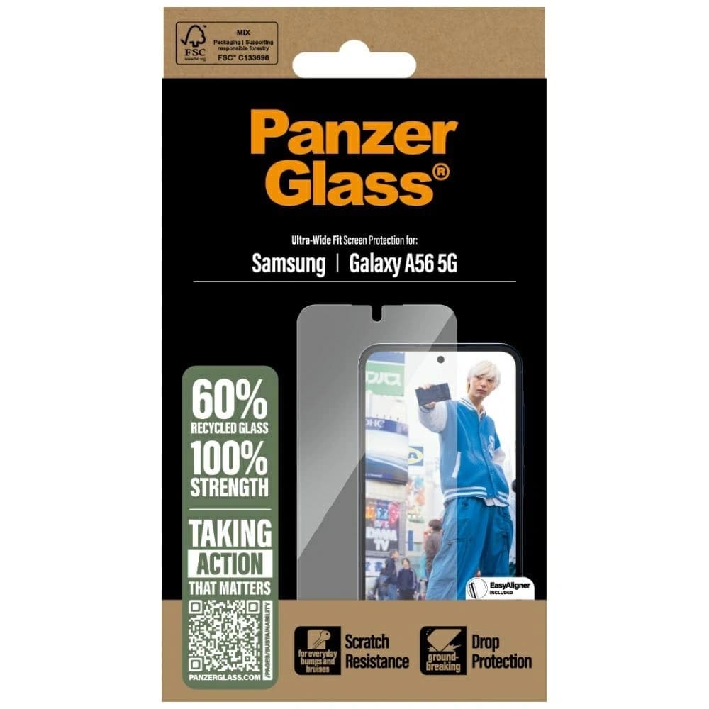 Szkło hartowane PanzerGlass Ultra-Wide Fit do Samsung Galaxy A56 5G - 4