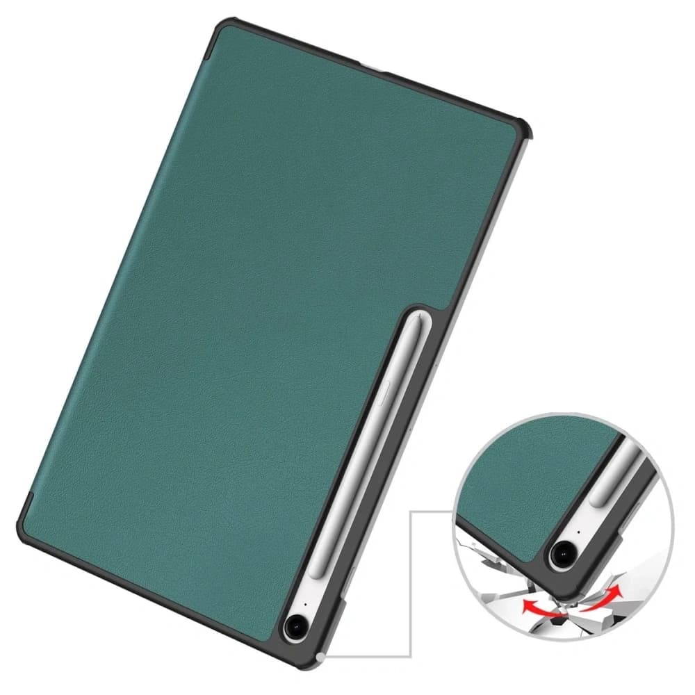 Bizon Case Tab Croc Samsung Galaxy Tab S10 FE+ Plus dark green - 3