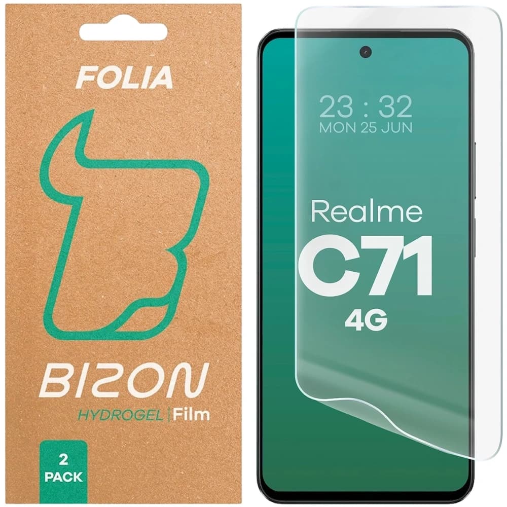 Bizon Glass Hydrogel Front Realme C71 4G [2 PACK] - 1