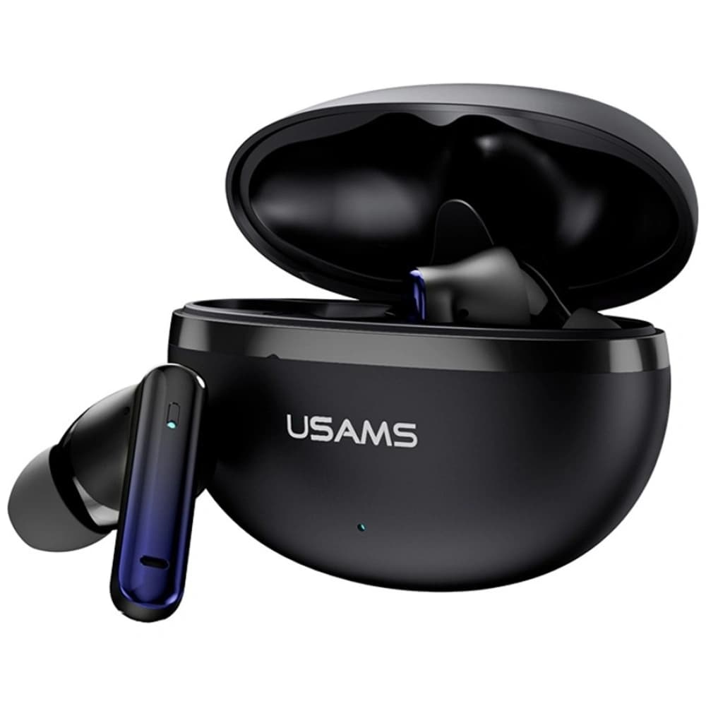 USAMS Echo E02 TWS ANC+ENC Bluetooth 5.3 Drahtlose In-Ear Kopfhörer (schwarz) - 3