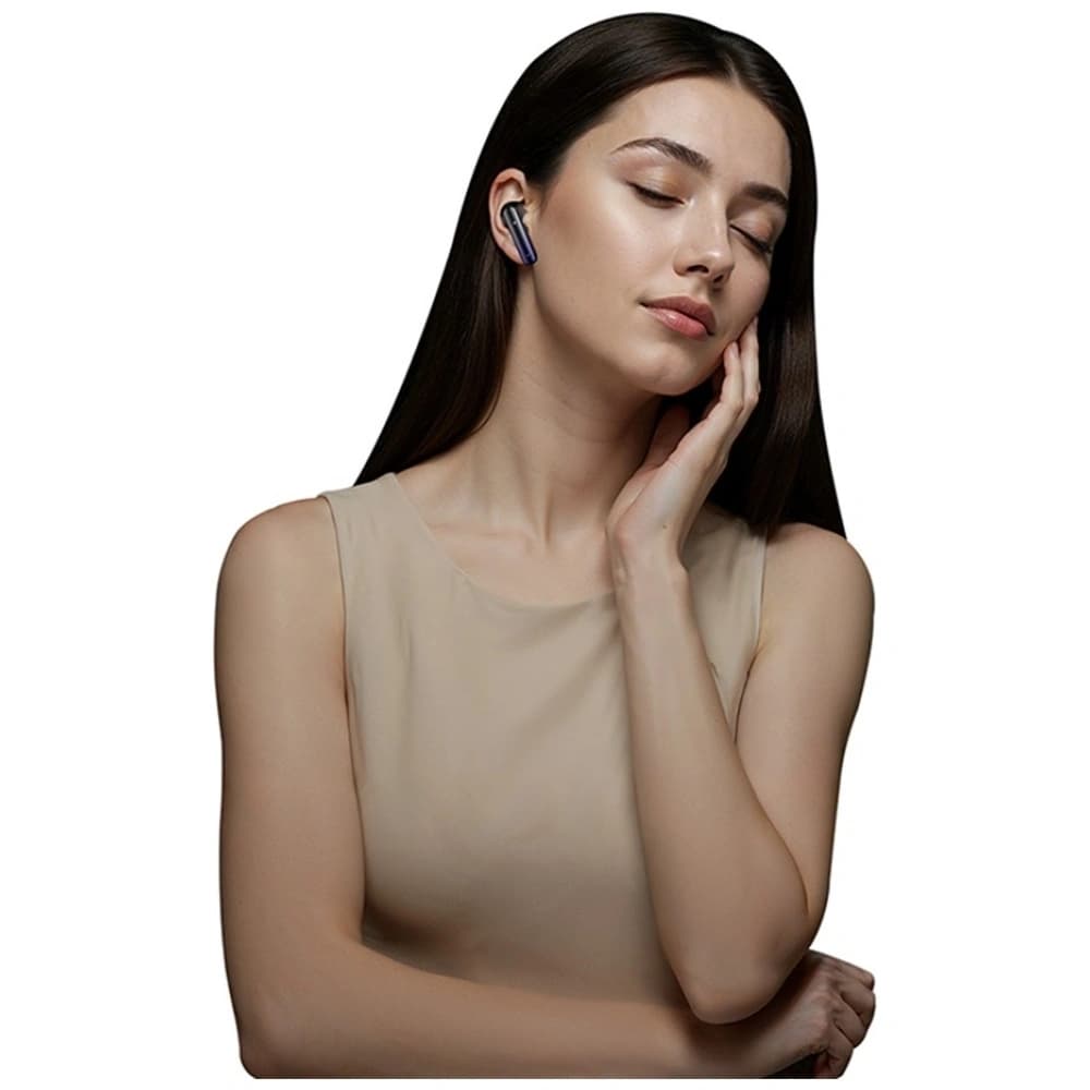 USAMS Echo E02 TWS ANC+ENC Bluetooth 5.3 Drahtlose In-Ear Kopfhörer (schwarz) - 5