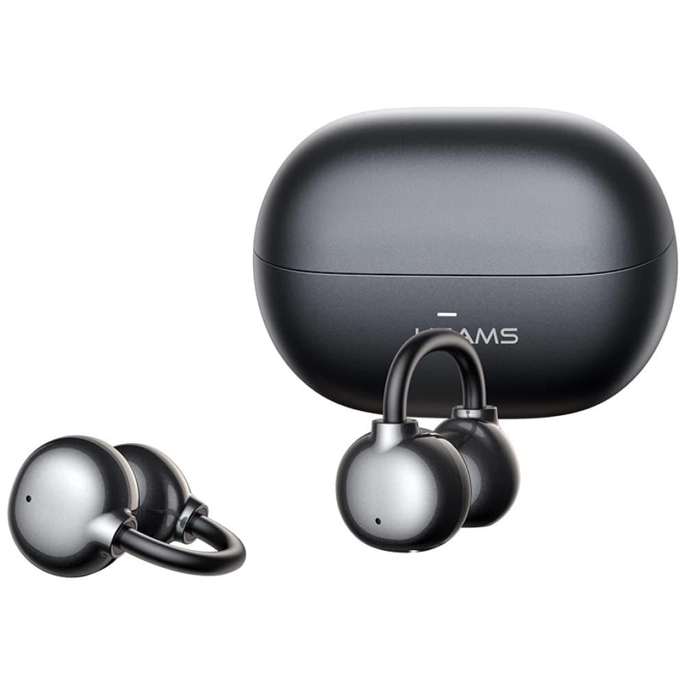 USAMS Echo R02 Drahtlose Clip-on Kopfhörer Bluetooth 5.3 (grau) - 3