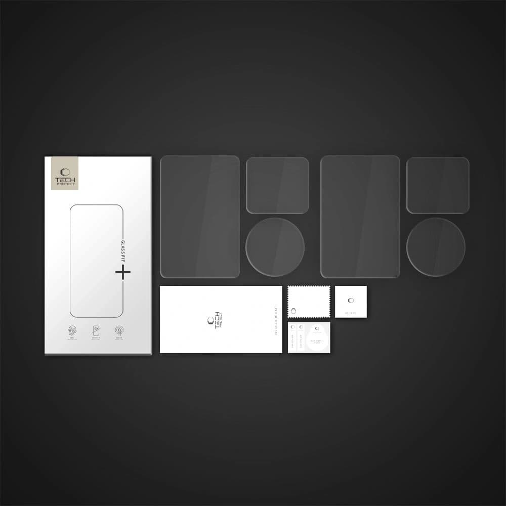 Tech-Protect Glass Fit+ DJI Osmo Action 5 Pro Clear [2 PACK] - 5