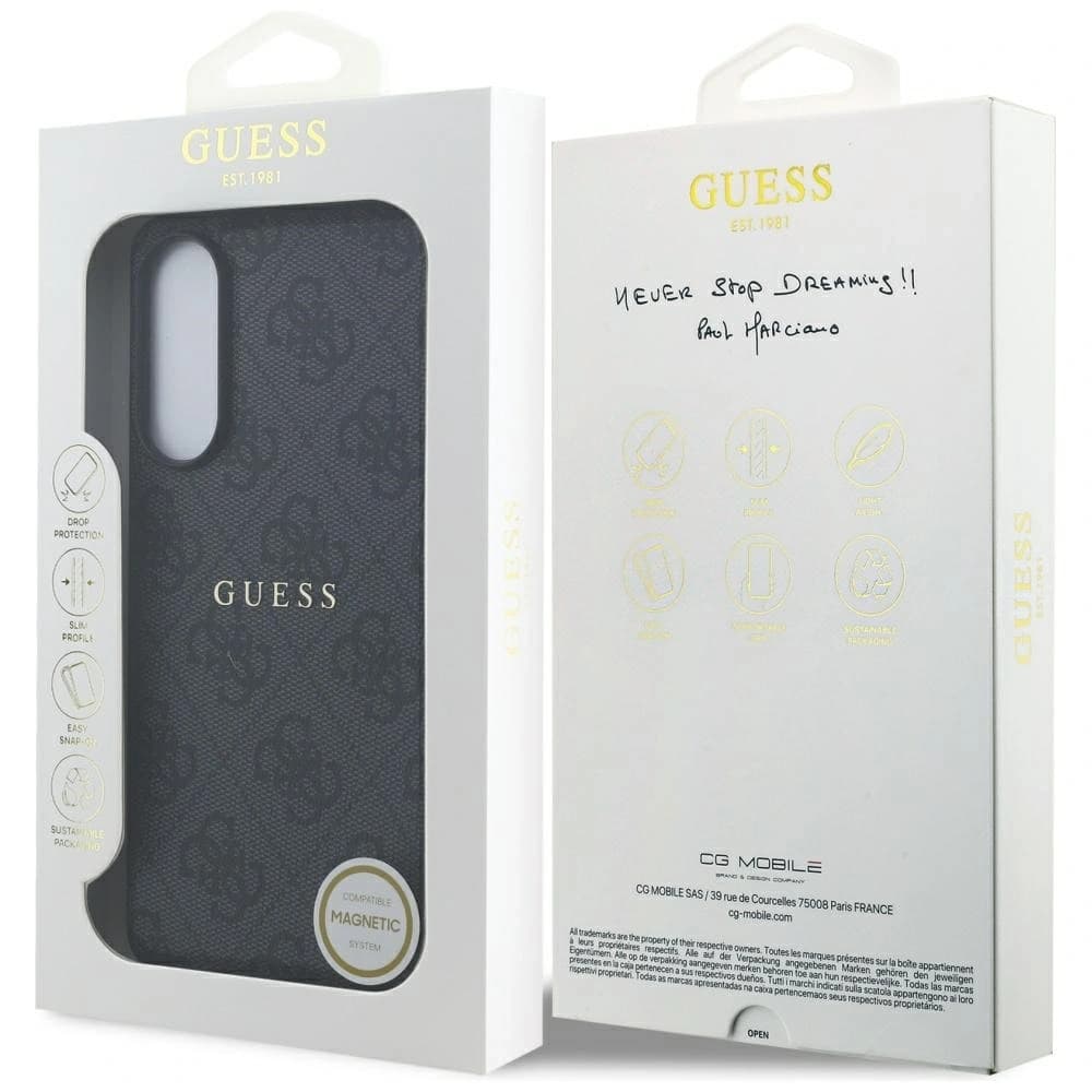 Guess 4G Ring Classic Logo MagSafe Samsung Galaxy S25 Edge black - 8