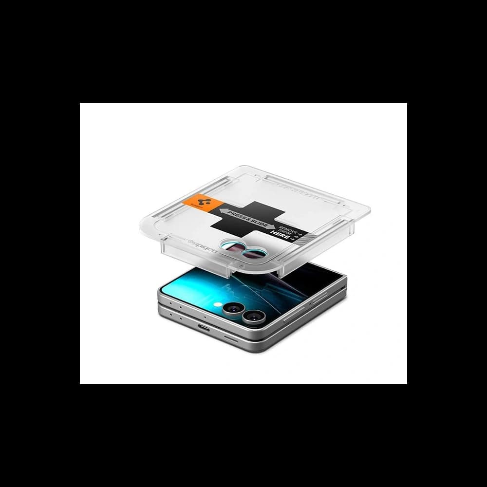Spigen Glas.tr ez Fit HD Samsung Galaxy Z Flip 7 Klar - 9