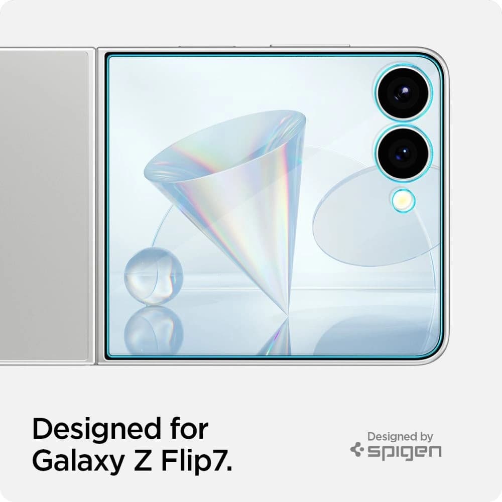 Spigen Glas.tr ez Fit HD Samsung Galaxy Z Flip 7 Klar - 10
