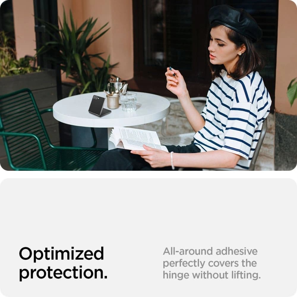 Spigen Glas.tr ez Fit HD Samsung Galaxy Z Flip 7 Klar - 15