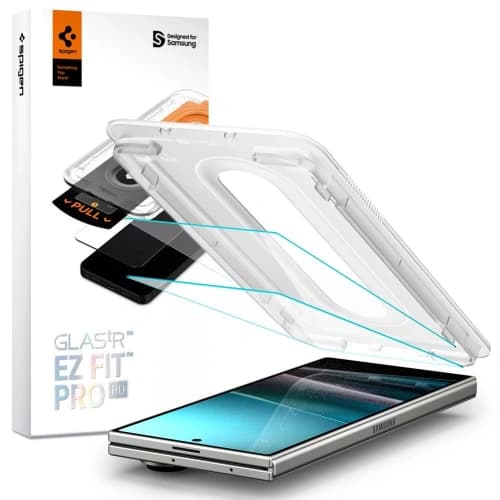Spigen Glas.tr ez Fit Pro HD Samsung Galaxy Z Fold 7 Klar [2 PACK]