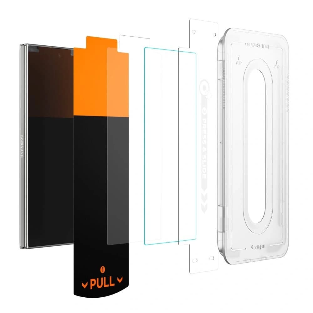 Spigen Glas.tr ez Fit Pro HD Samsung Galaxy Z Fold 7 Klar [2 PACK] - 3