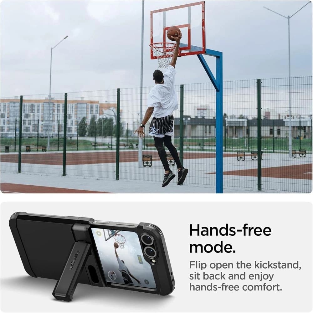 Spigen Tough Armor Pro Mag MagSafe Samsung Galaxy Z Flip 6 / 7 FE Black - 4