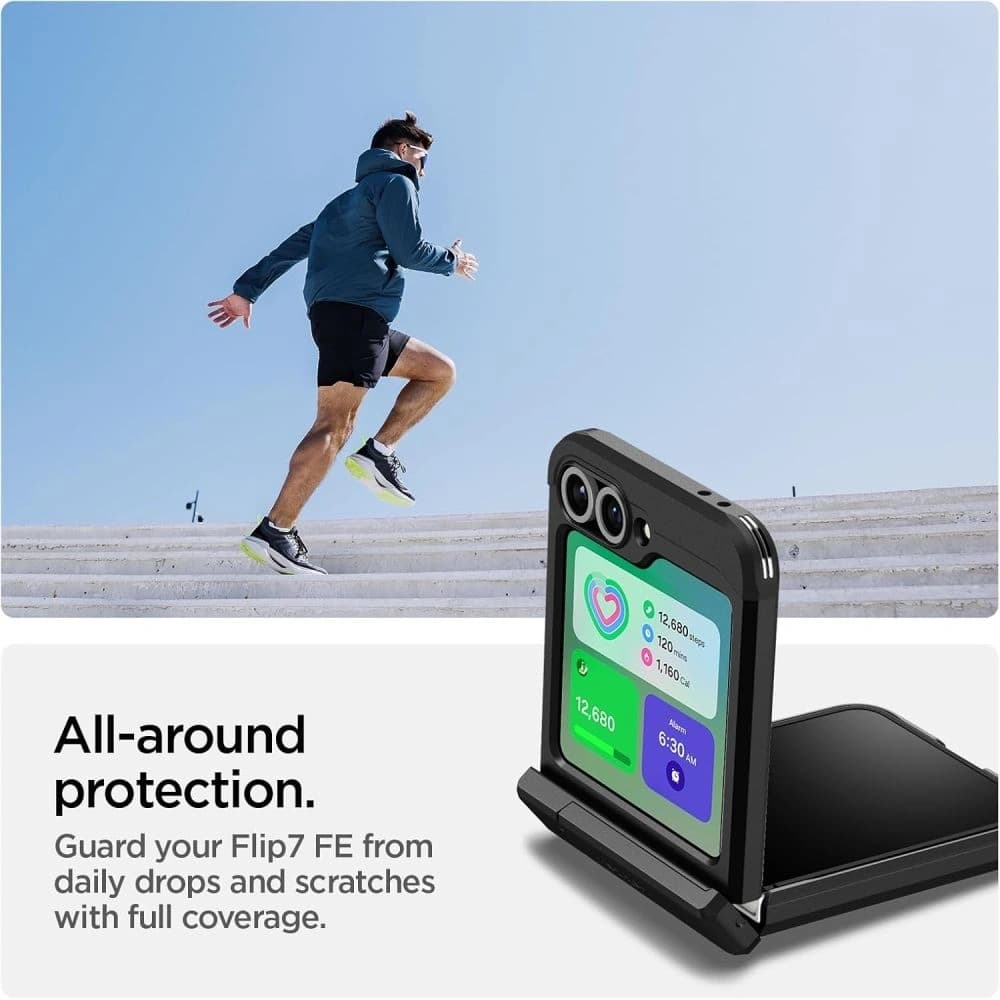 Spigen Tough Armor Pro Mag MagSafe Samsung Galaxy Z Flip 6 / 7 FE Black - 6