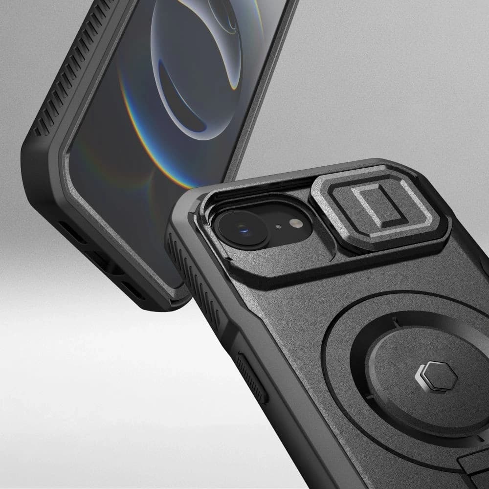 Tech-Protect Kevlar MagSafe Apple iPhone 17e / 16e Black - 4