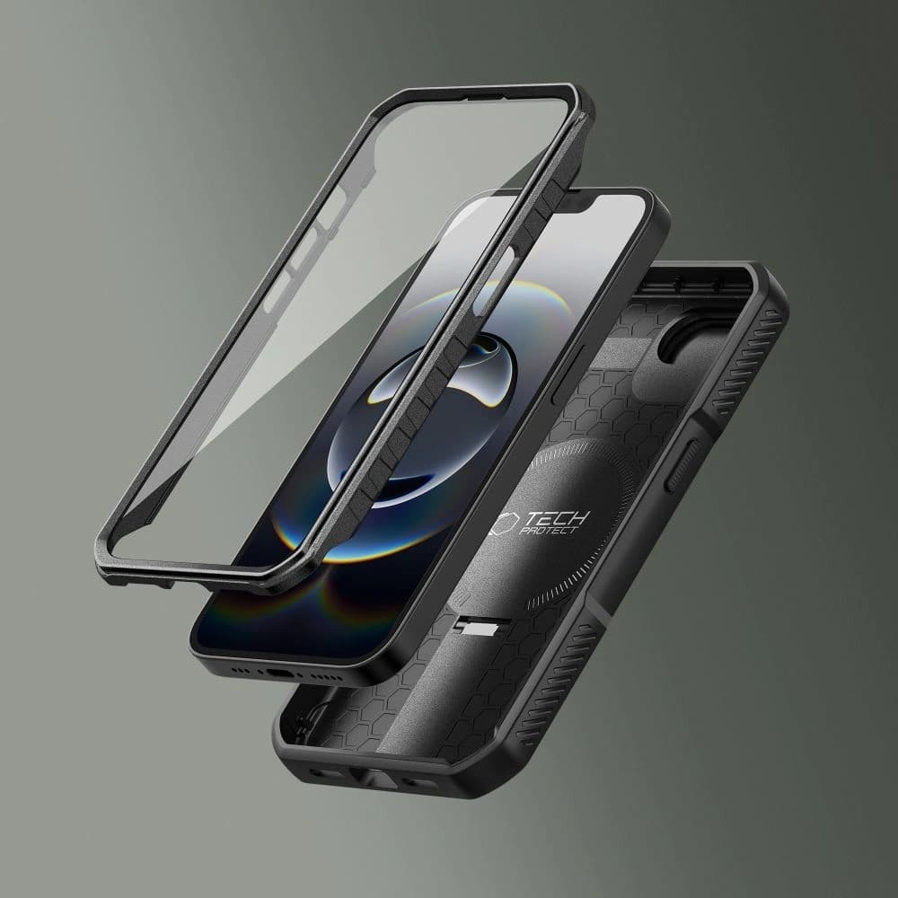 Tech-Protect Kevlar MagSafe Apple iPhone 17e / 16e Black - 5