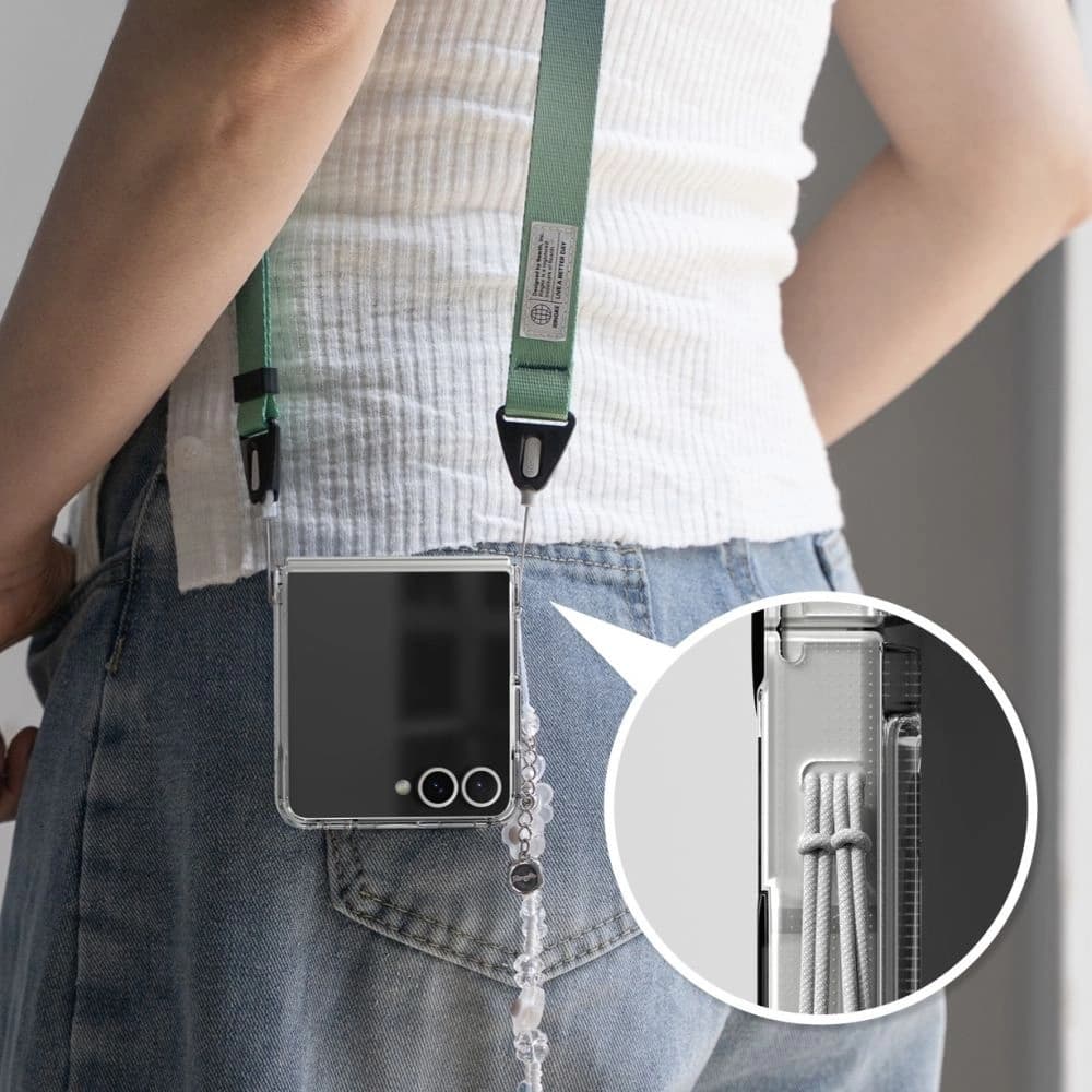 Ringke Fusion Magnetic MagSafe Samsung Galaxy Z Flip 7 Clear - 8