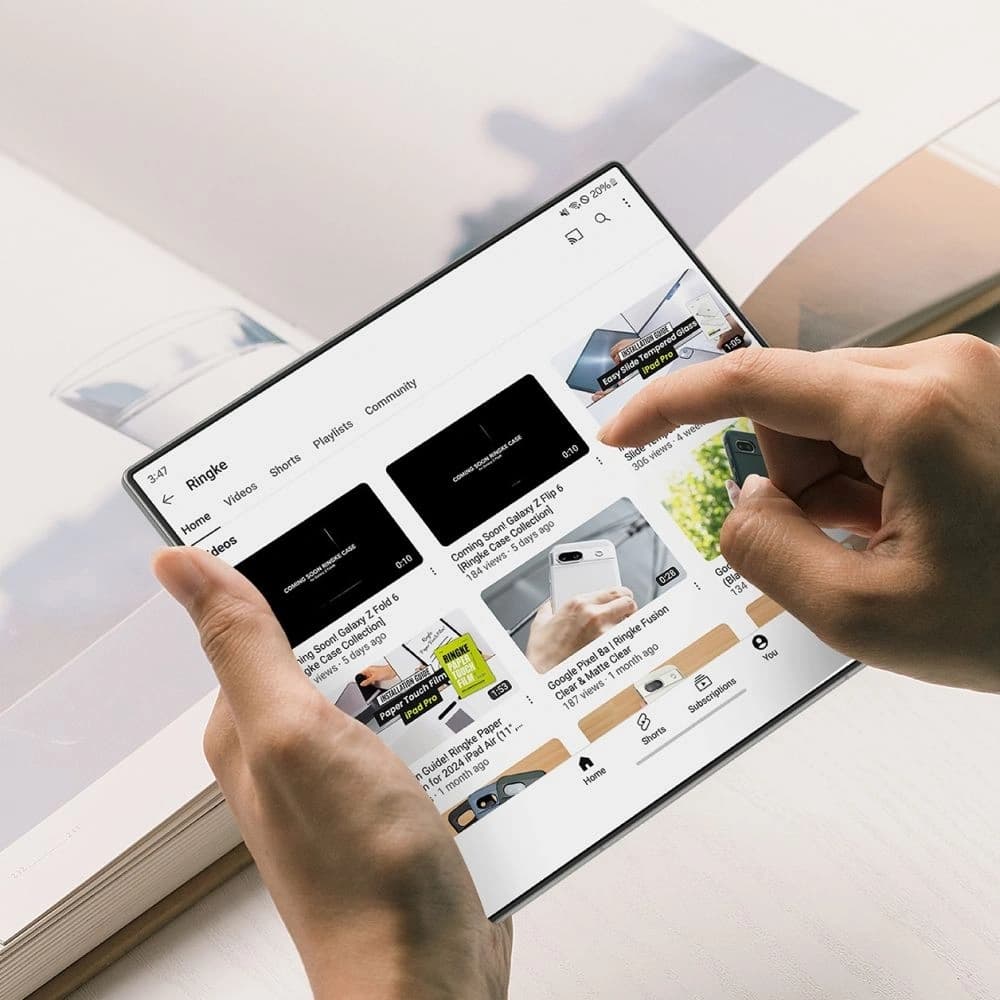 Ringke Dual Easy Pro Samsung Galaxy Z Fold 7 Klar [2 PACK] - 6