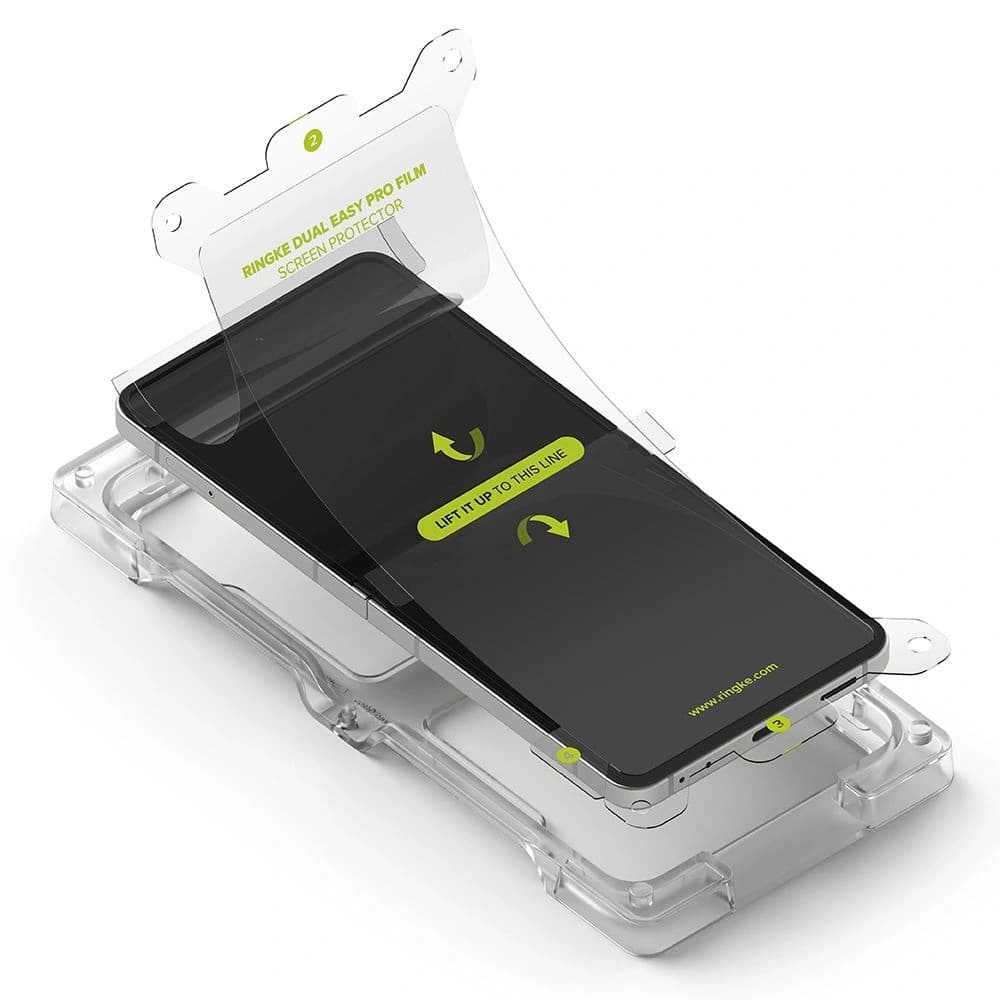 Ringke Dual Easy Pro Samsung Galaxy Z Flip 7 Klar [2 PACK] - 4