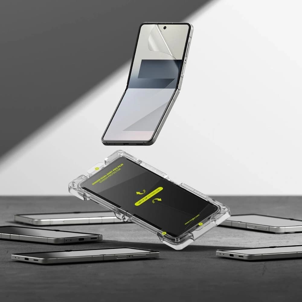 Ringke Dual Easy Pro Samsung Galaxy Z Flip 7 Klar [2 PACK] - 6