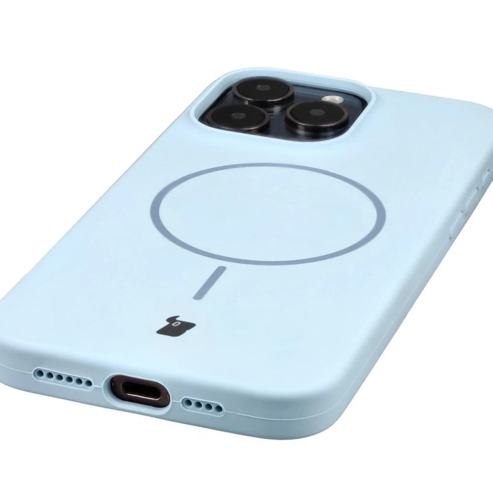 Bizon Soft Case Magnetic Apple iPhone 15 Pro Max blue - 3